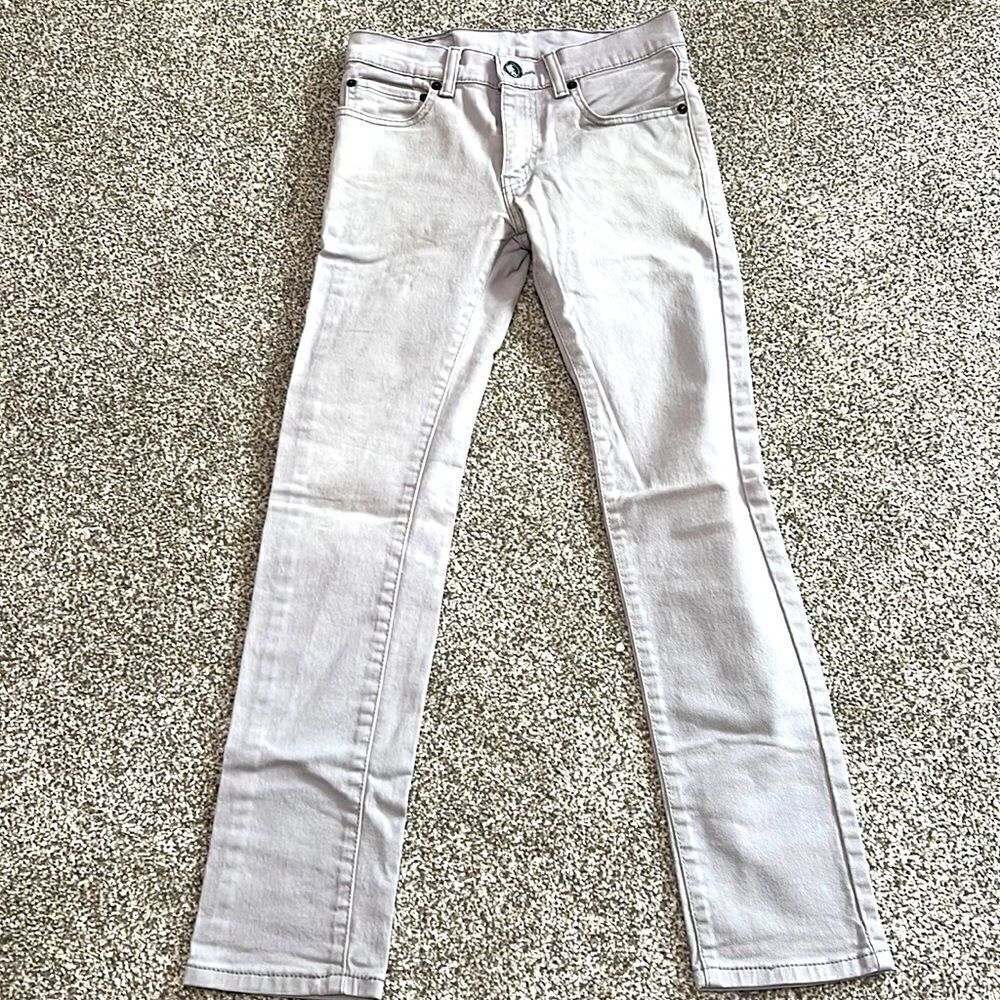 Levi's Boys 510 Skinny Fit Jeans, Grey, , Cotton 12 regular 26/26.5